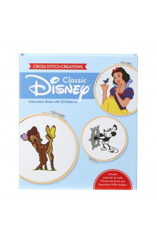 Cross Stitch Creations: Disney Classic: 12 Patterns Featuring Classic Disney Characters - (Box)